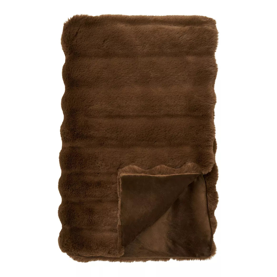 PLAID MOUMOUTE MARRON - MOJU