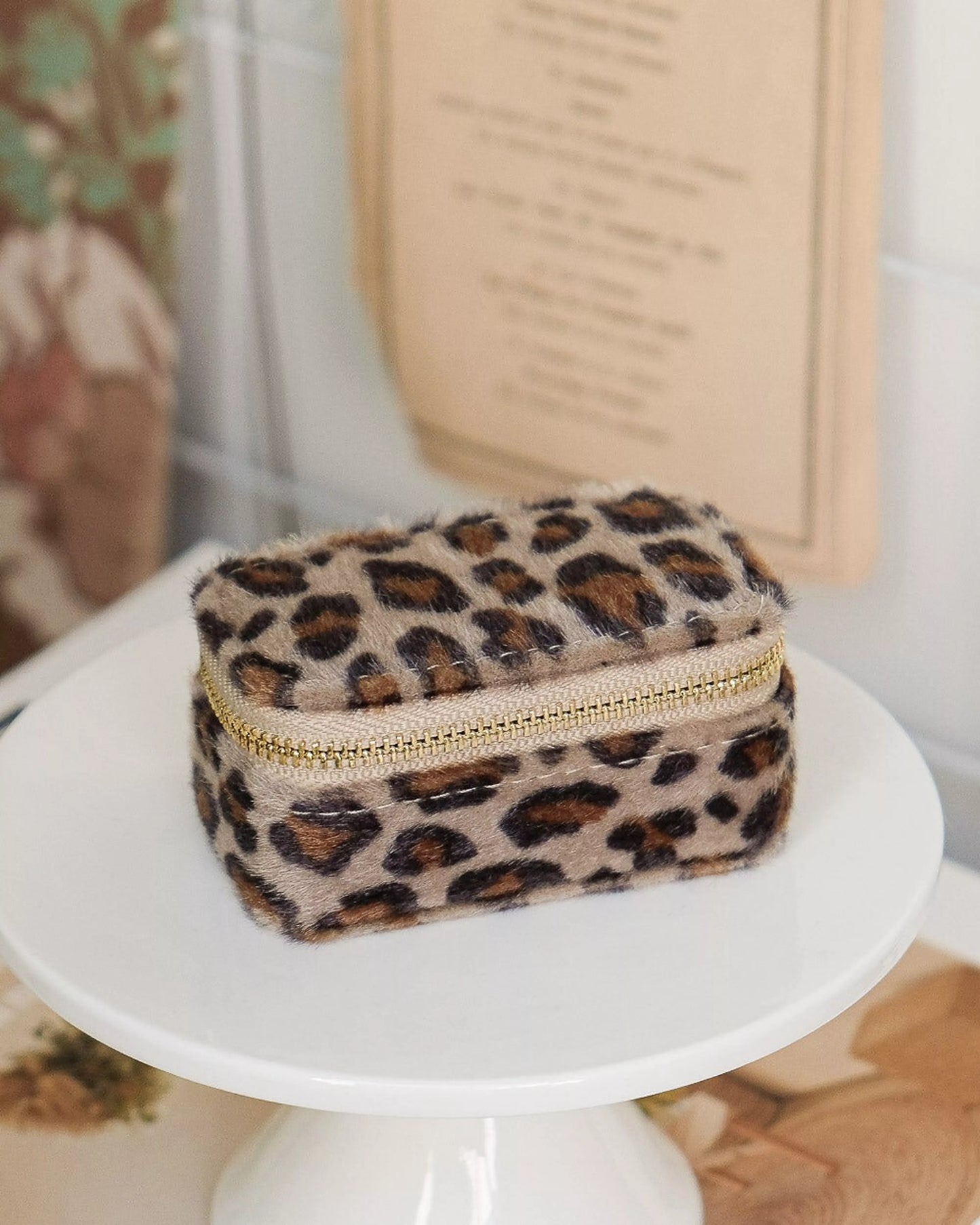 MINI BOITE À BIJOUX LÉOPARD - HALEY