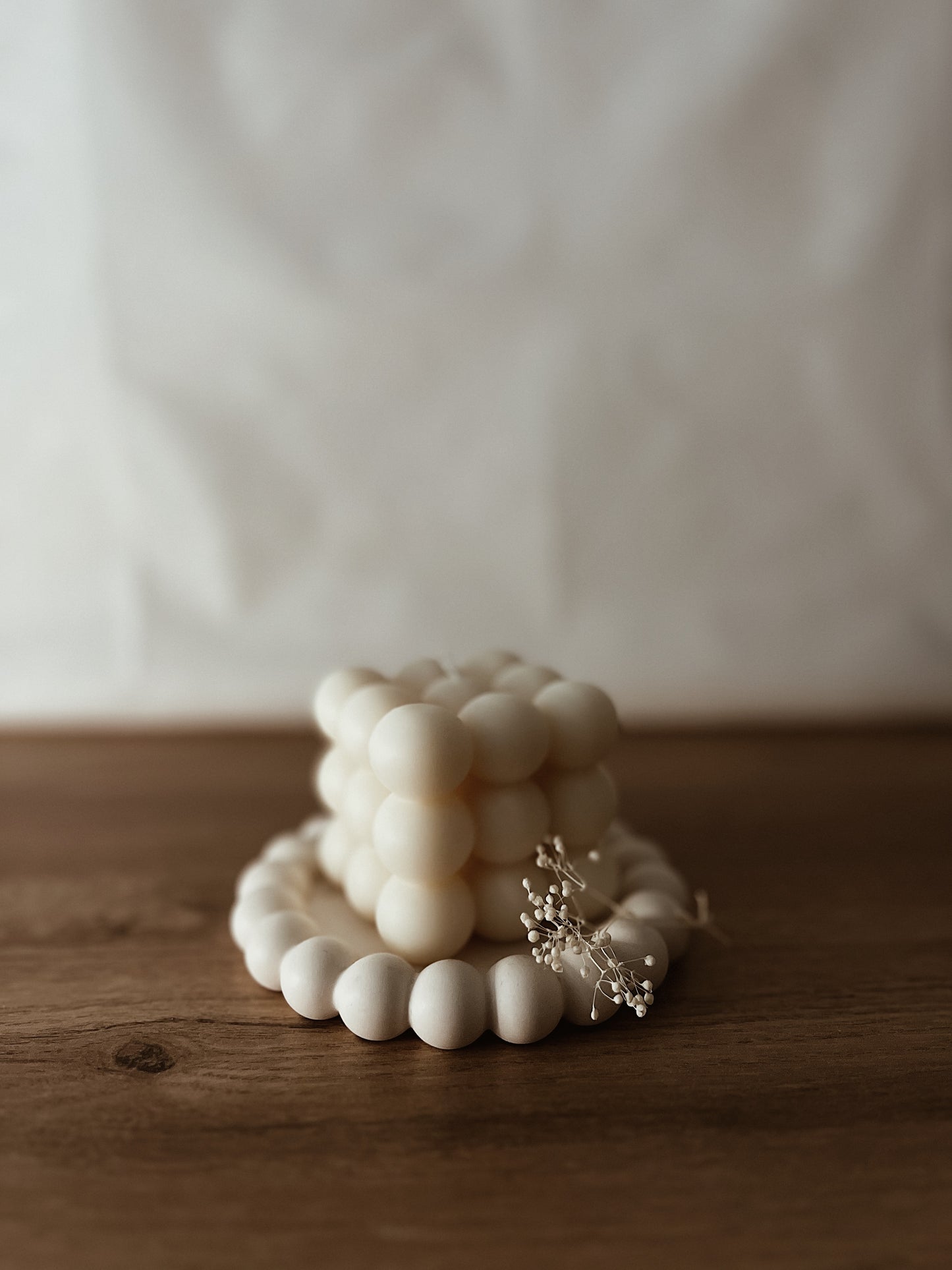 BOUGIE DÉCORATIVE BUBBLE