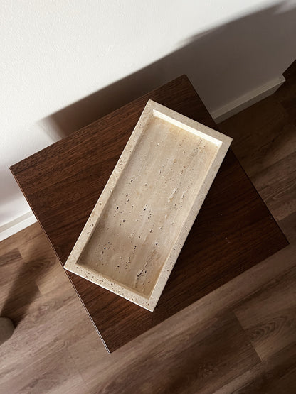 PLATEAU EN TRAVERTIN - PURE