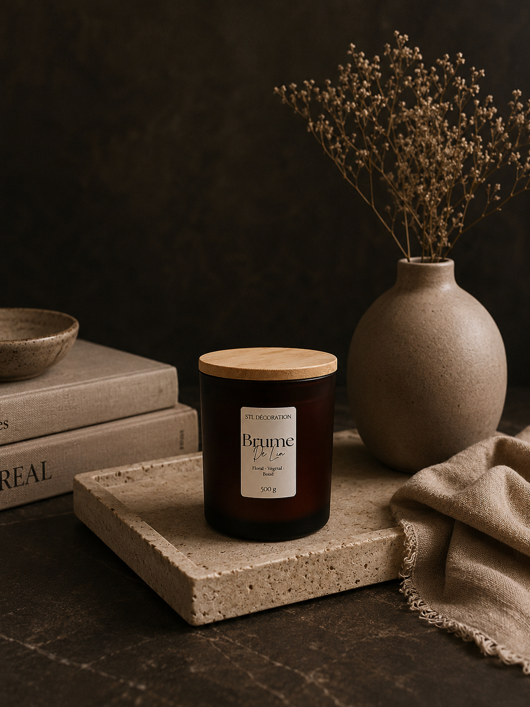 BOUGIE PARFUMÉE - BRUME DE LIN