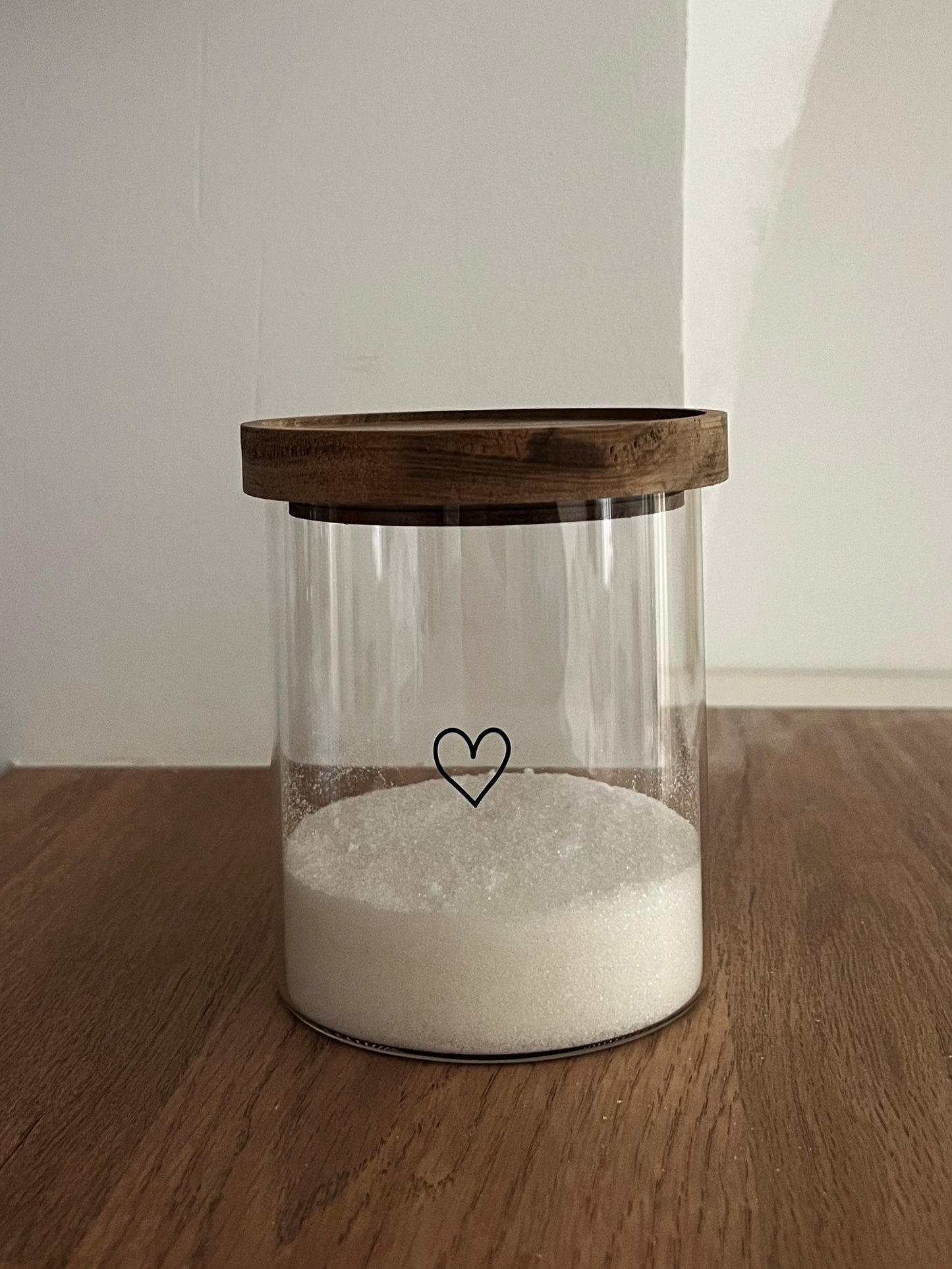 BOÎTE TRANSPARENT EN VERRE