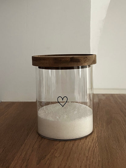 BOÎTE TRANSPARENT EN VERRE