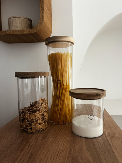 BOÎTE TRANSPARENT EN VERRE