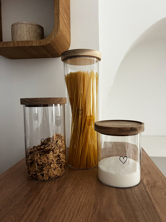 BOÎTE TRANSPARENT EN VERRE