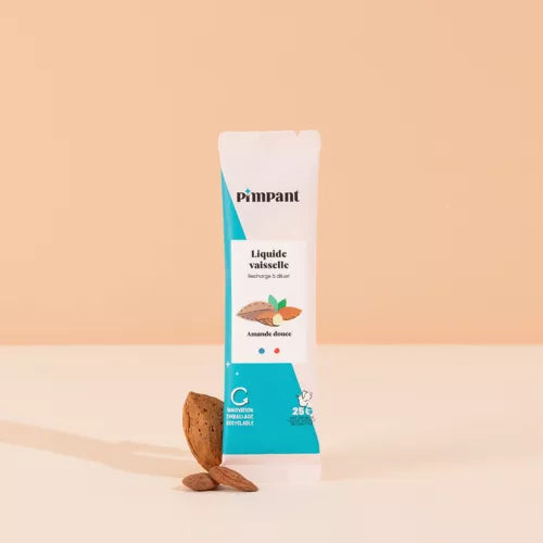 LIQUIDE VAISSELLE RECHARGE - AMANDE DOUCE