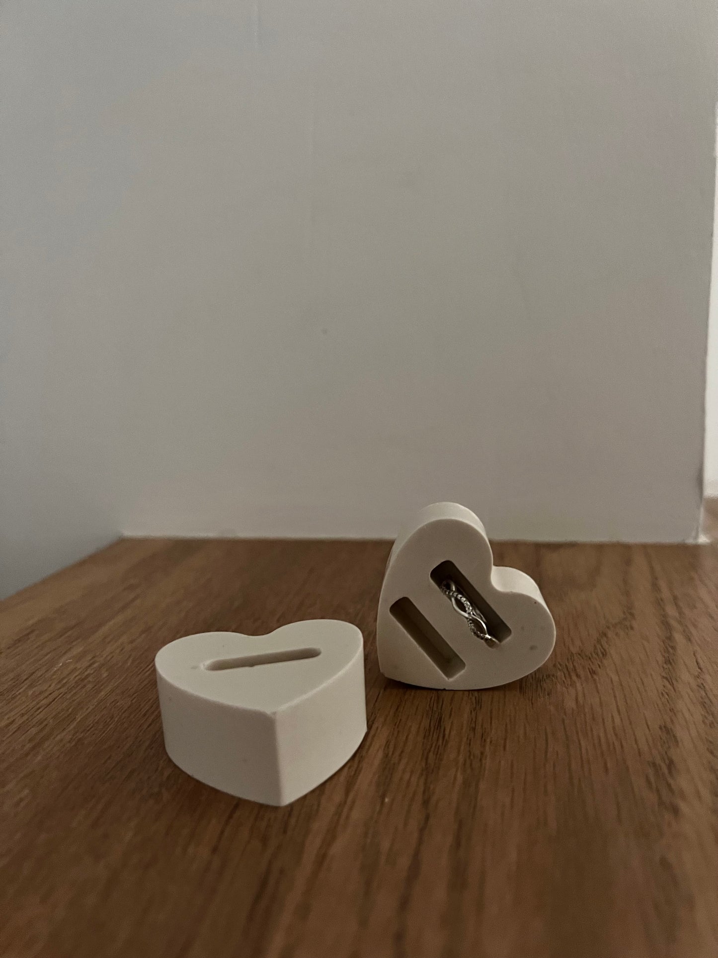 ÉCRIN À BAGUES - MINIMAL CŒUR